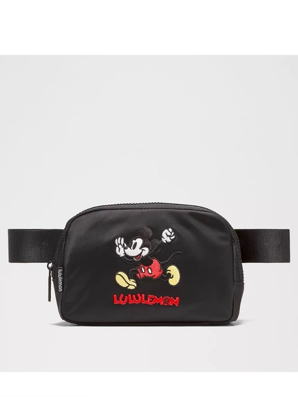 Disney x Lululemon Mickey Mouse Everywhere Belt Bag 1L Black Crossbody